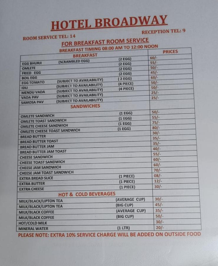 Hotel Broadway Colaba Mumbai Exterior foto